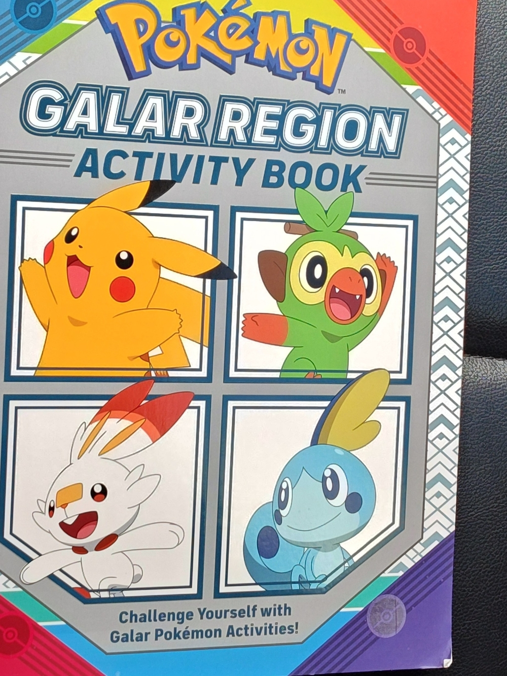 Pokémon Galar Region Activity Book - Colorful Kids Puzzle Book